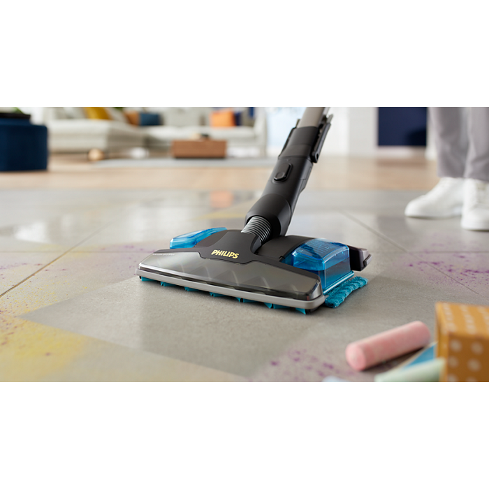 Philips Aqua Plus Cordless Vacuum with Mopping Option XC8347/61 Philips Aqua Plus Cordless Vacuum with Mopping Option XC8347/61